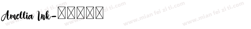 Amellia Ink字体转换